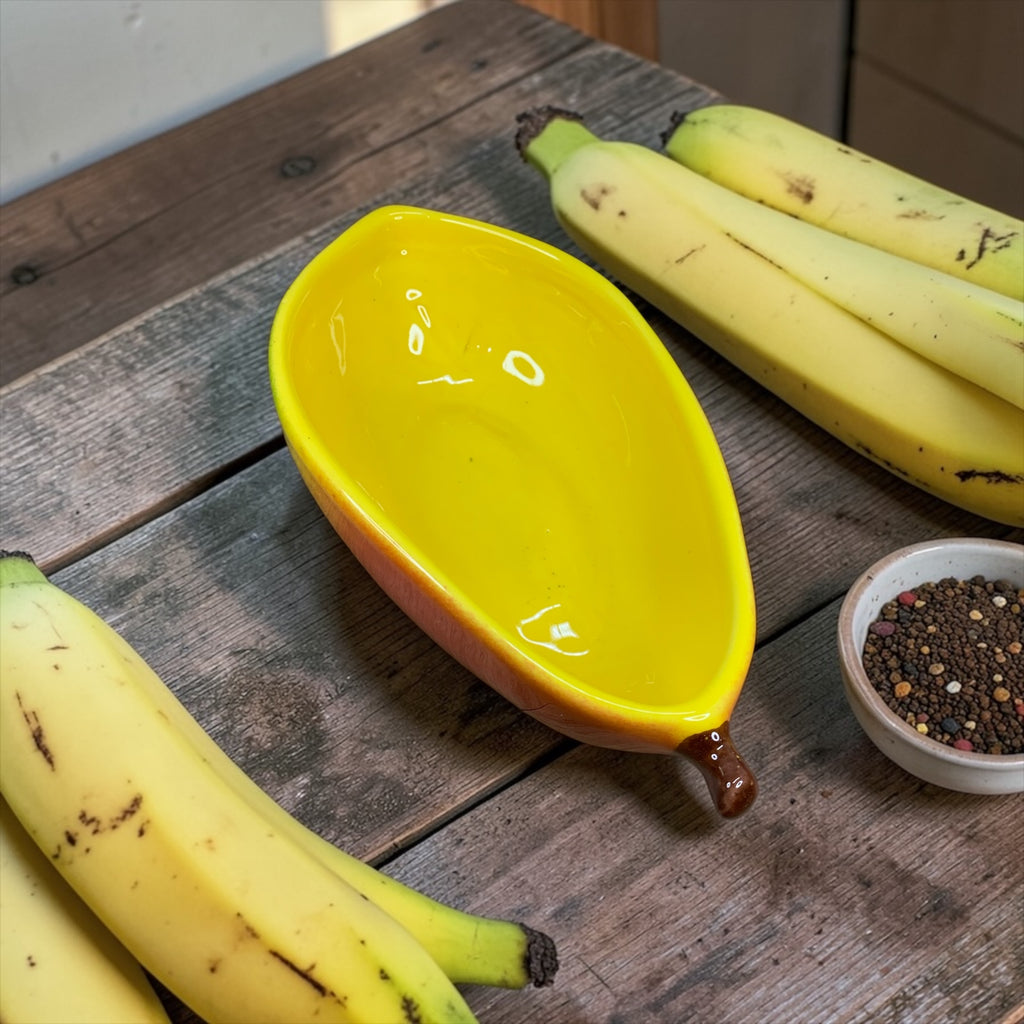 Bowl Decorado Em Manga de Cerâmica Esmaltada