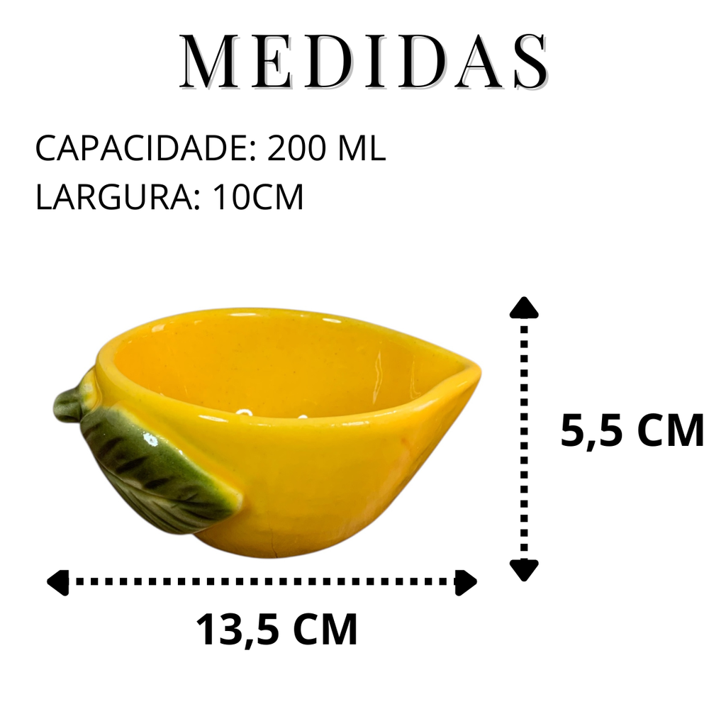 Bowl de Limão Amarelo