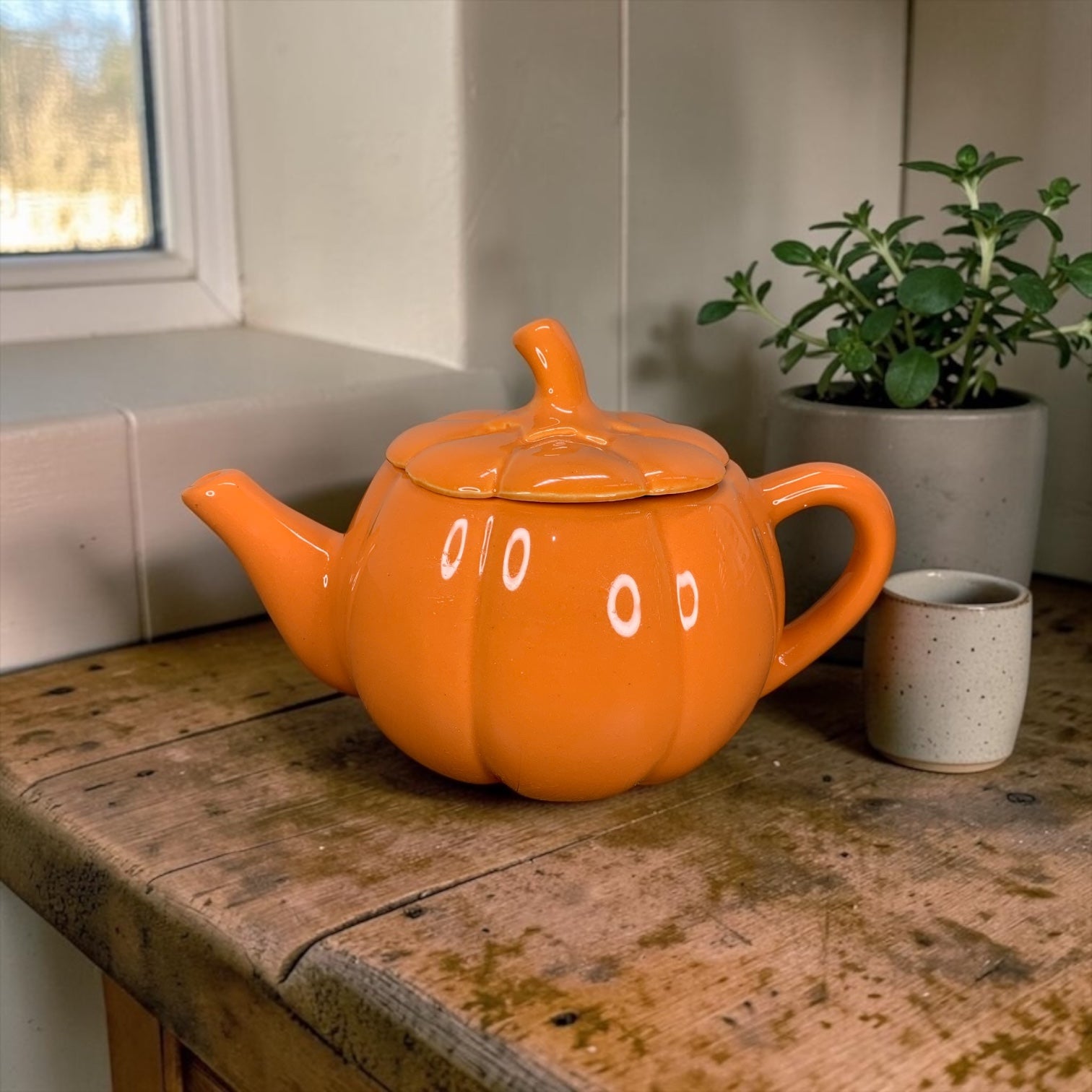Bule de Abóbora 700ml Laranja