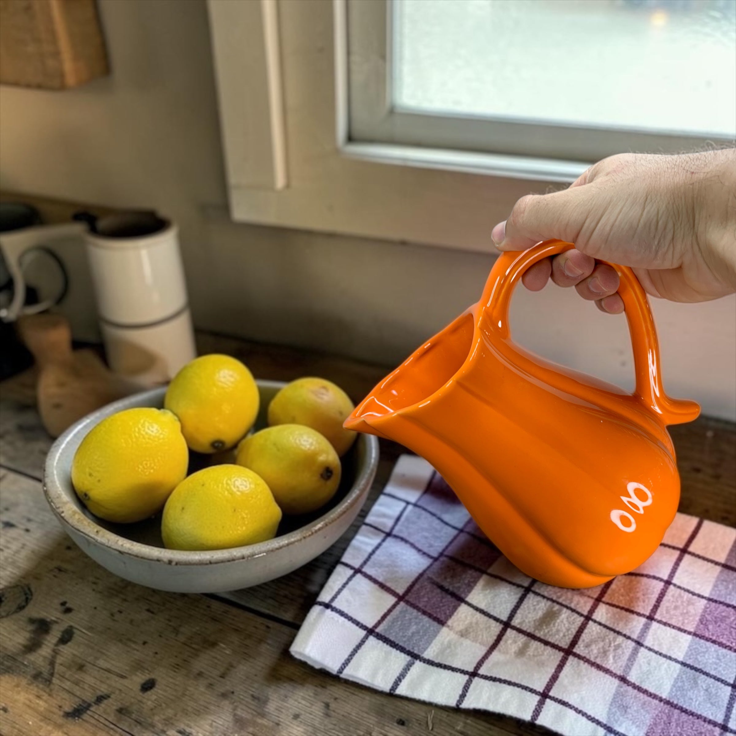 Jarra de Abóbora Laranja 1,6 Litros