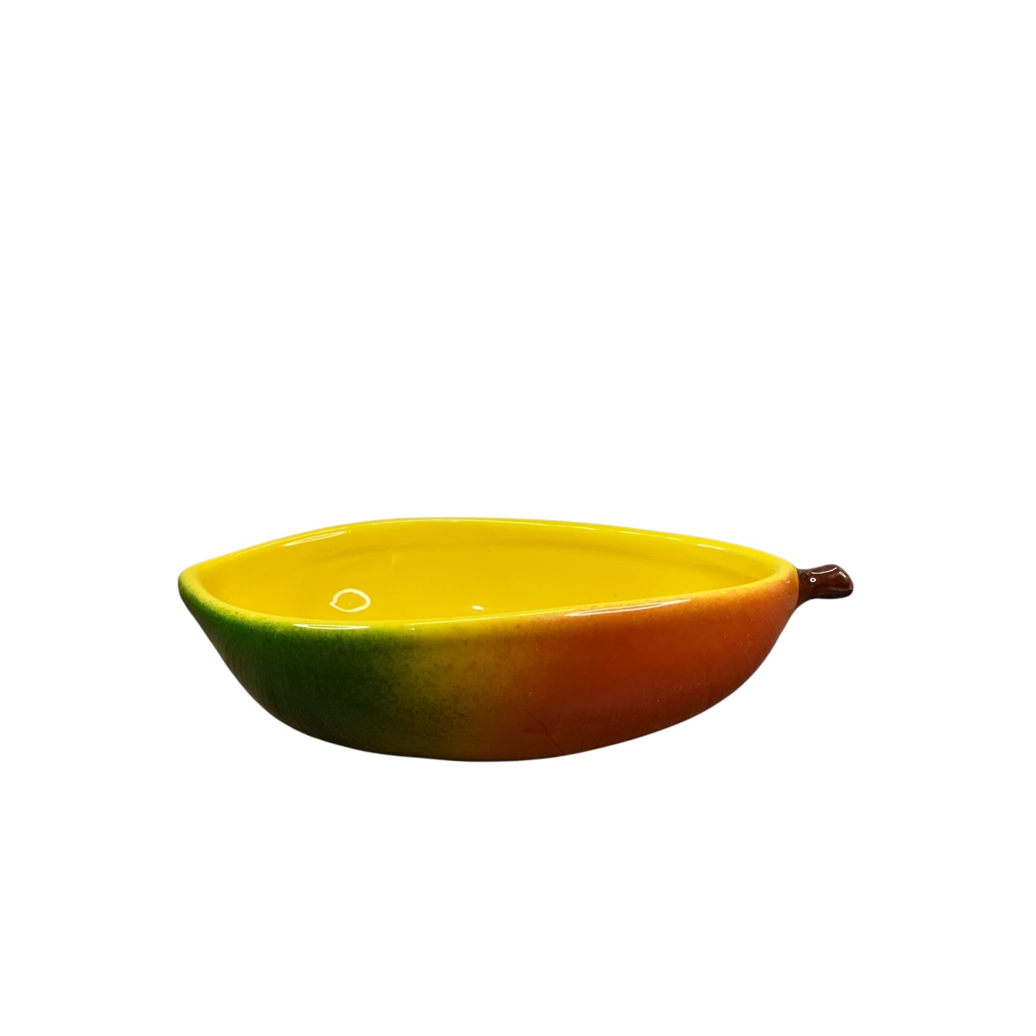 Bowl Decorado Em Manga de Cerâmica Esmaltada