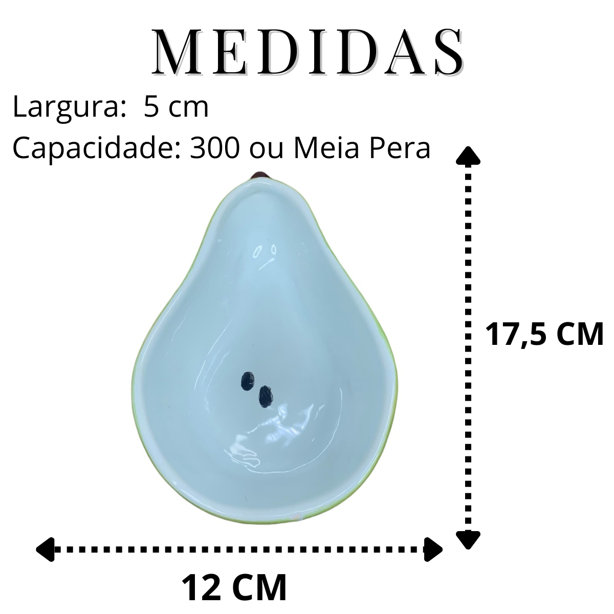 Bowl de Pera Decorado
