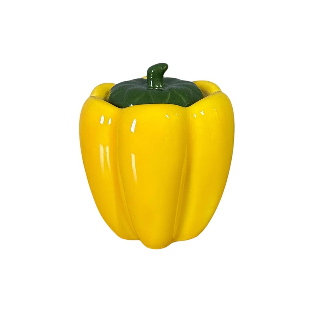 Pimentão Porta Tempero Amarelo