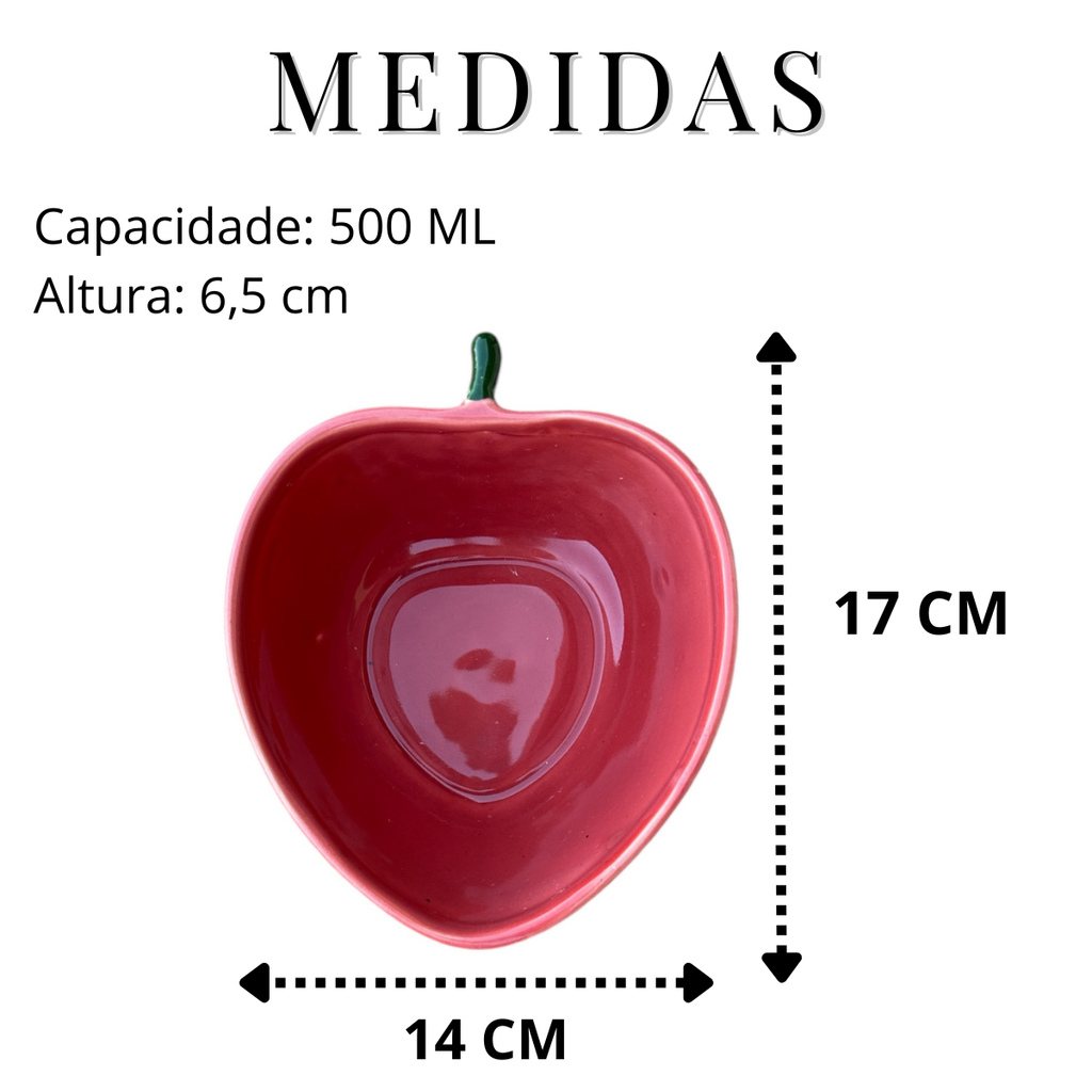 Bowl de Morango Vermelho