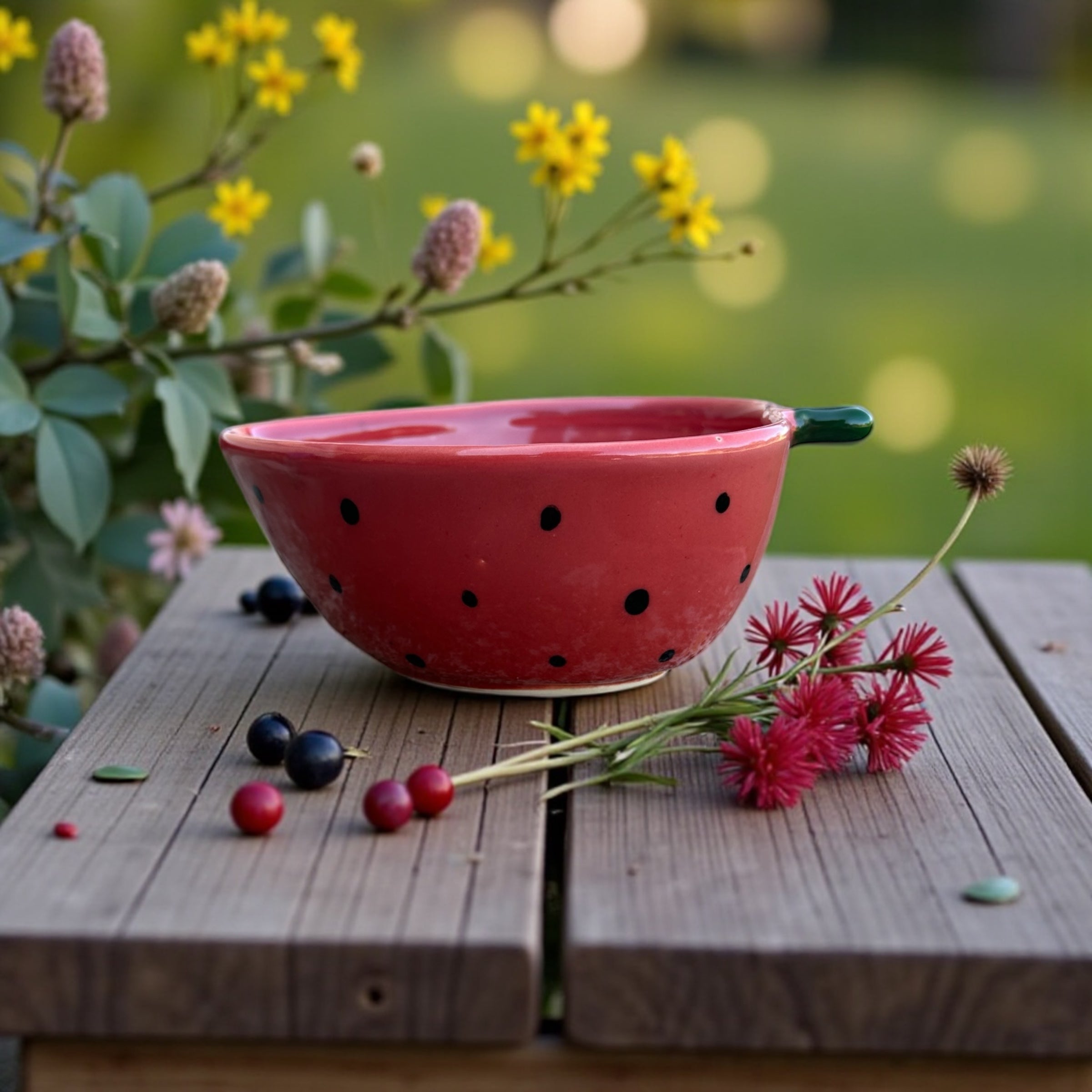 Bowl de Morango Vermelho