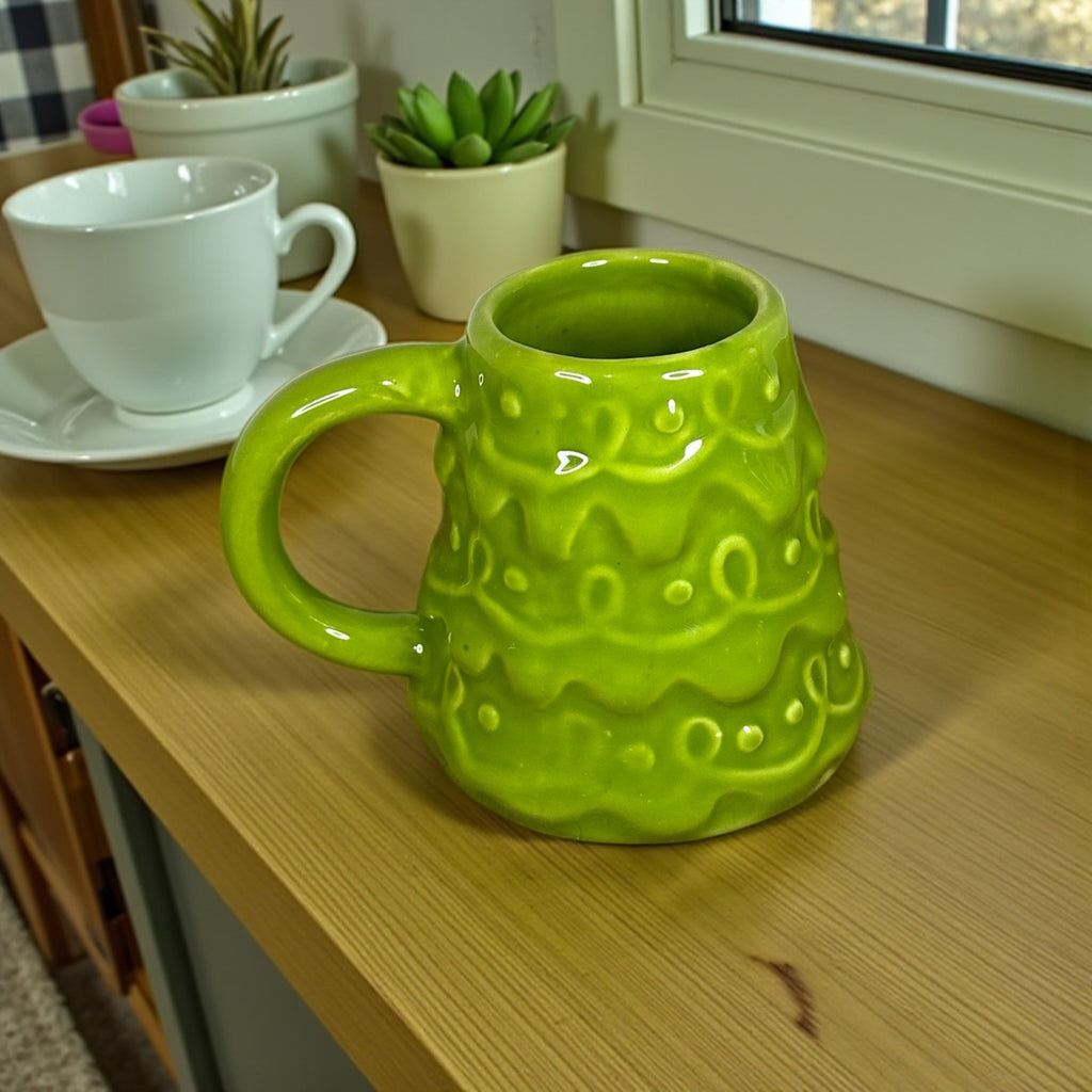 Caneca de Natal 450ml Feito de Cerâmica Esmaltada
