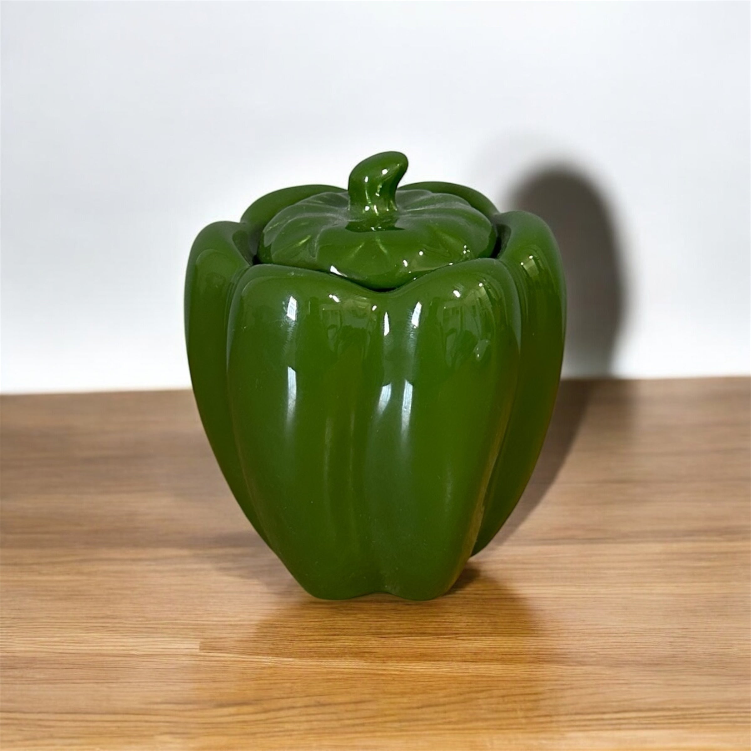 Pimentão Porta Tempero Verde Escuro