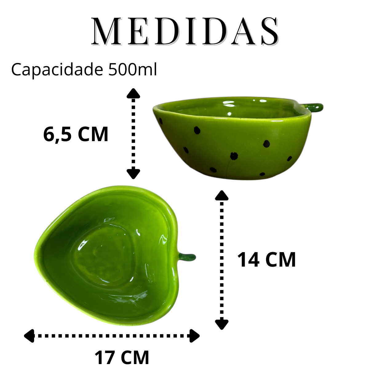 Bowl de Morango Verde