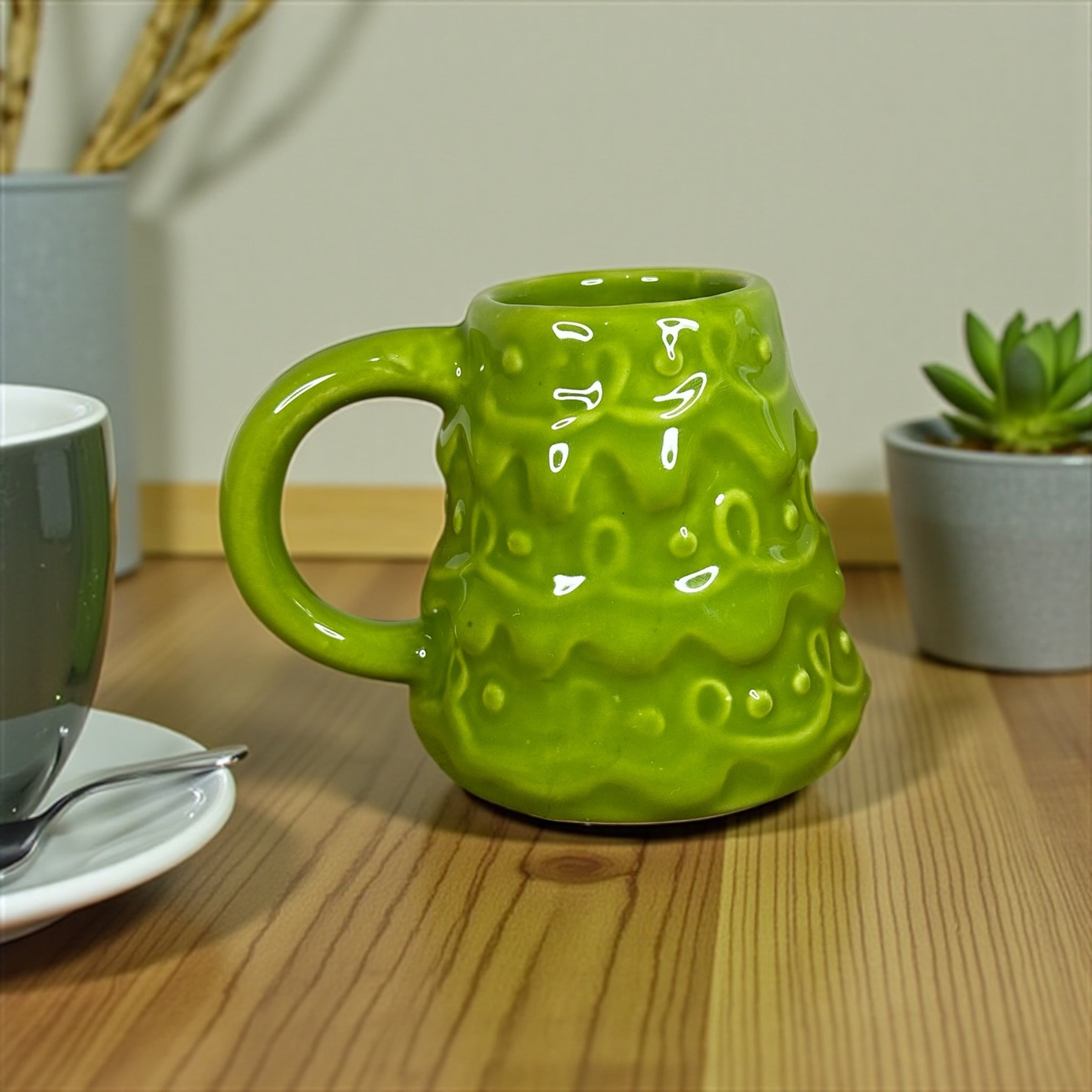 Caneca de Natal 450ml Feito de Cerâmica Esmaltada