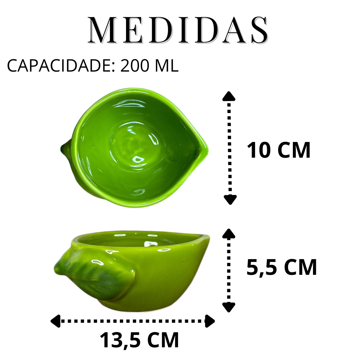Bowl de Limão Verde Claro
