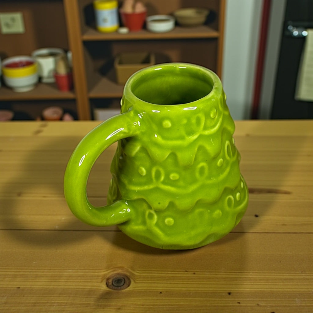 Caneca de Natal 450ml Feito de Cerâmica Esmaltada