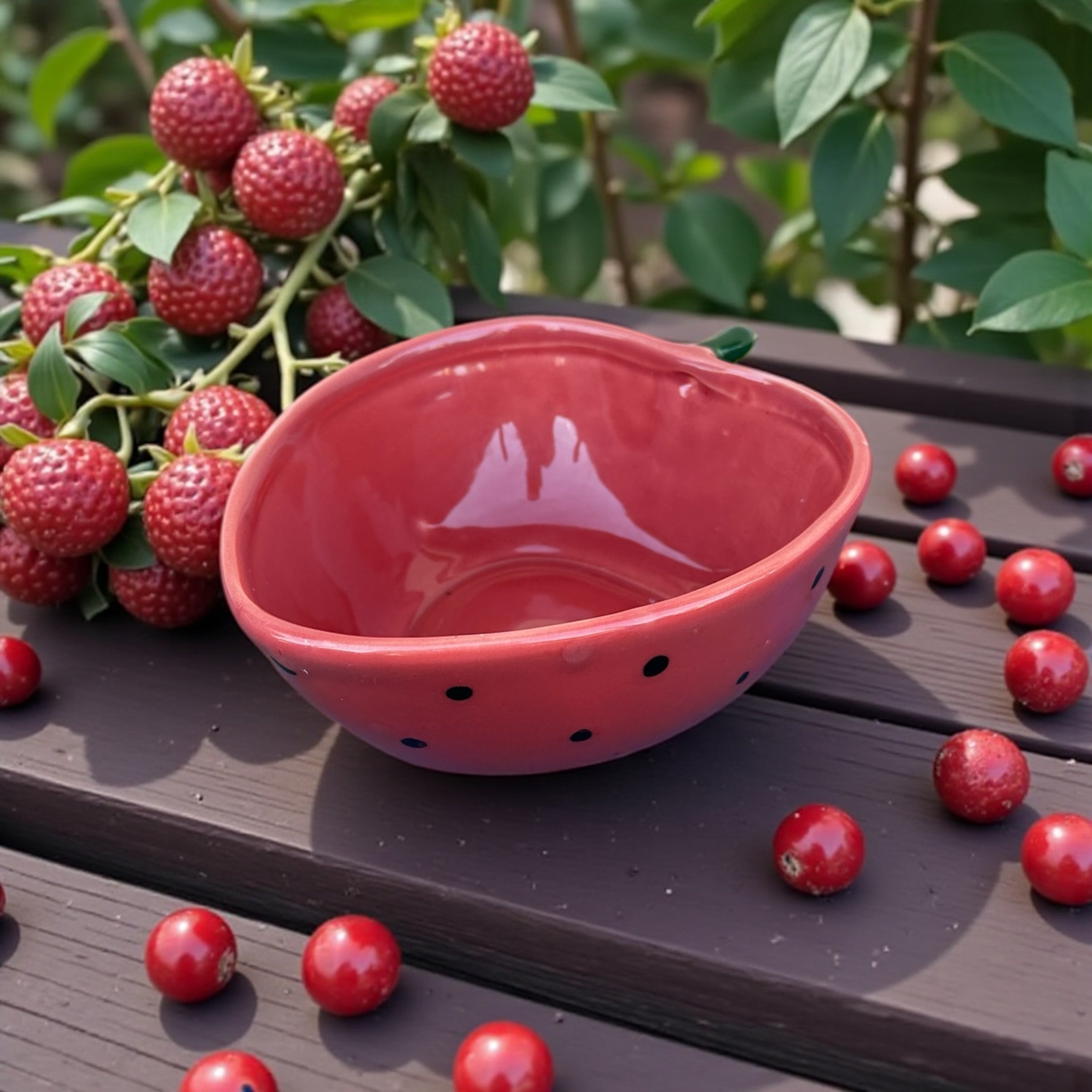 Bowl de Morango Vermelho