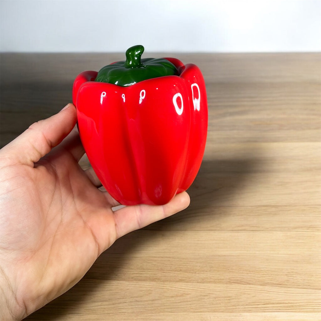 Pimentão Porta Temperos Vermelho