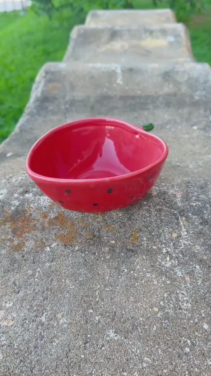 Bowl de Morango Vermelho