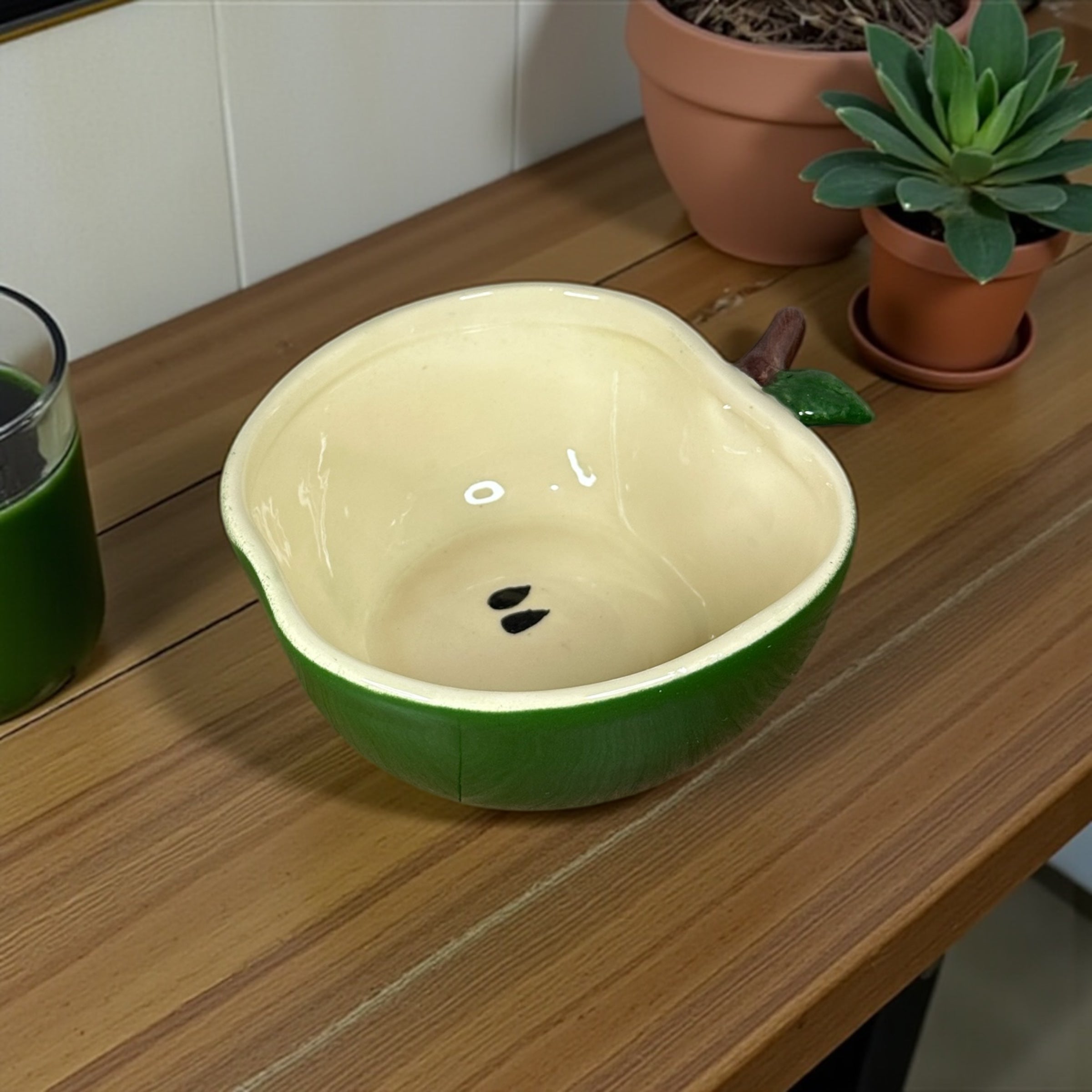 Bowl de Maça Verde Escuro